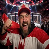 Client Mike R. at UFC event