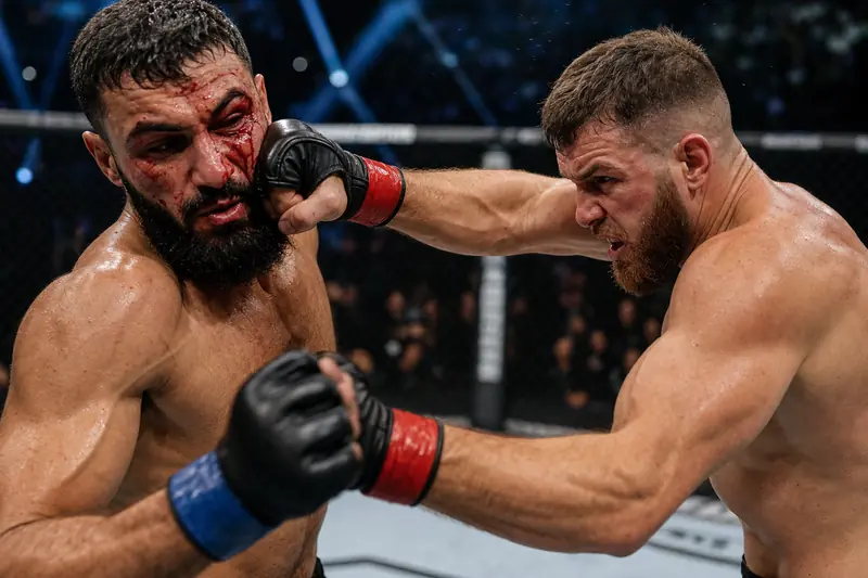UFC fight night at Etihad Arena Abu Dhabi